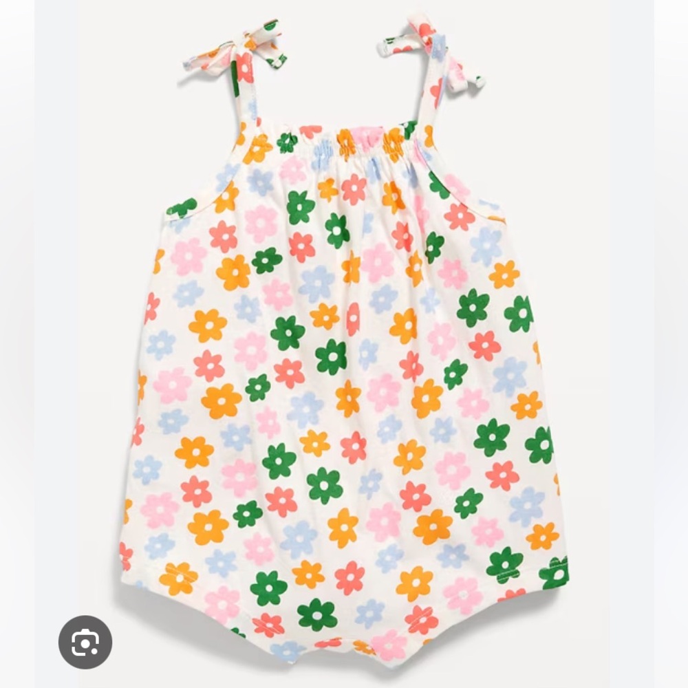 Old Navy Tie Bow Romper